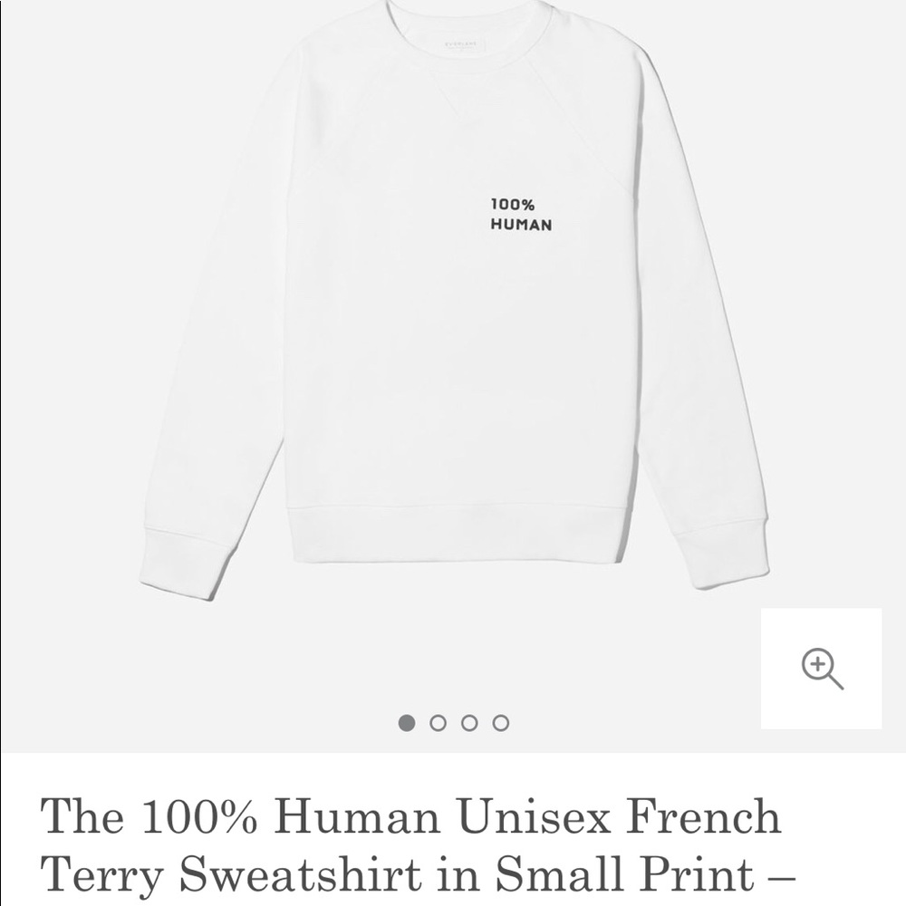 The 100% Human Unisex French Terry Sweatshirt